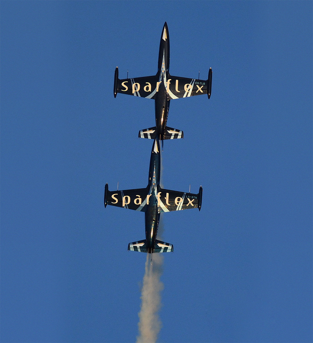 Patrouille Sparflex - figure aérienne - Fly and Fun